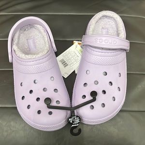 Lavender crocs